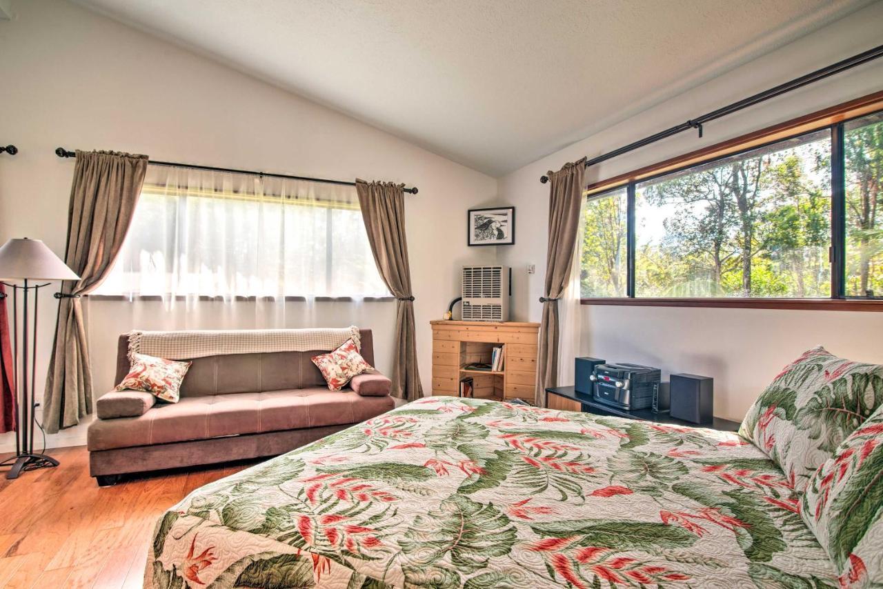 Fern Cottage Island Escape With Rainforest View! Volcano Bagian luar foto