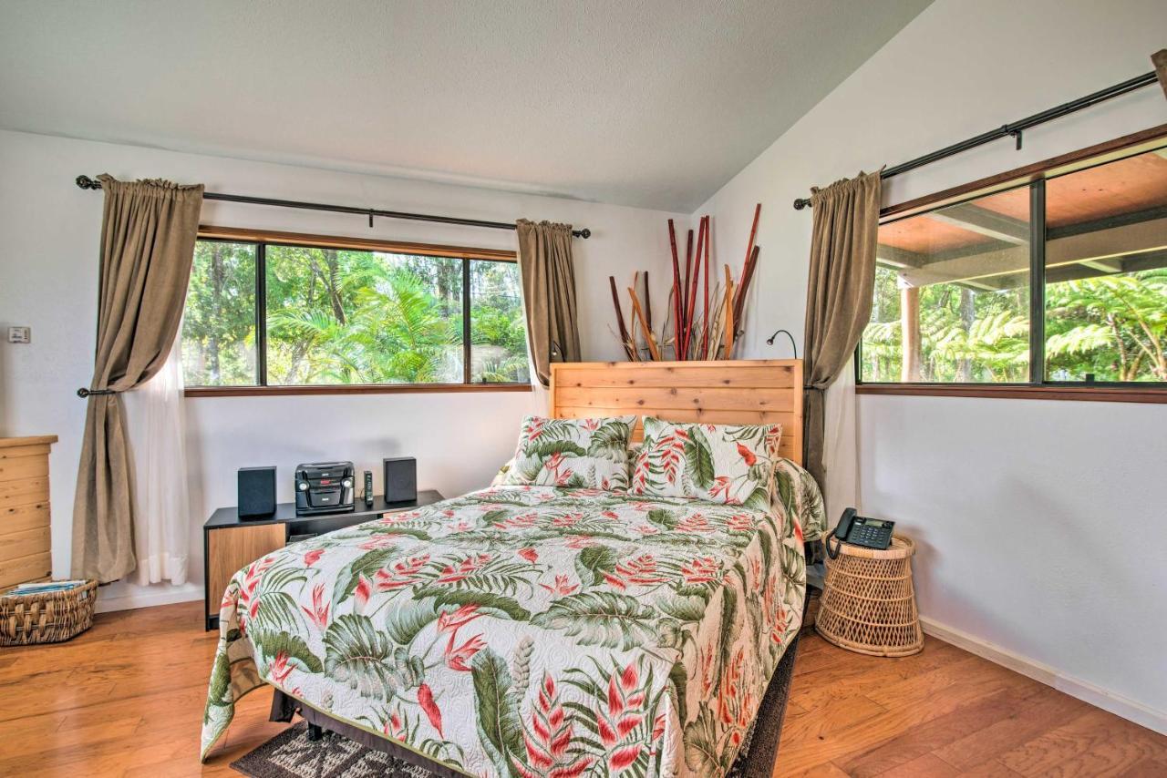 Fern Cottage Island Escape With Rainforest View! Volcano Bagian luar foto