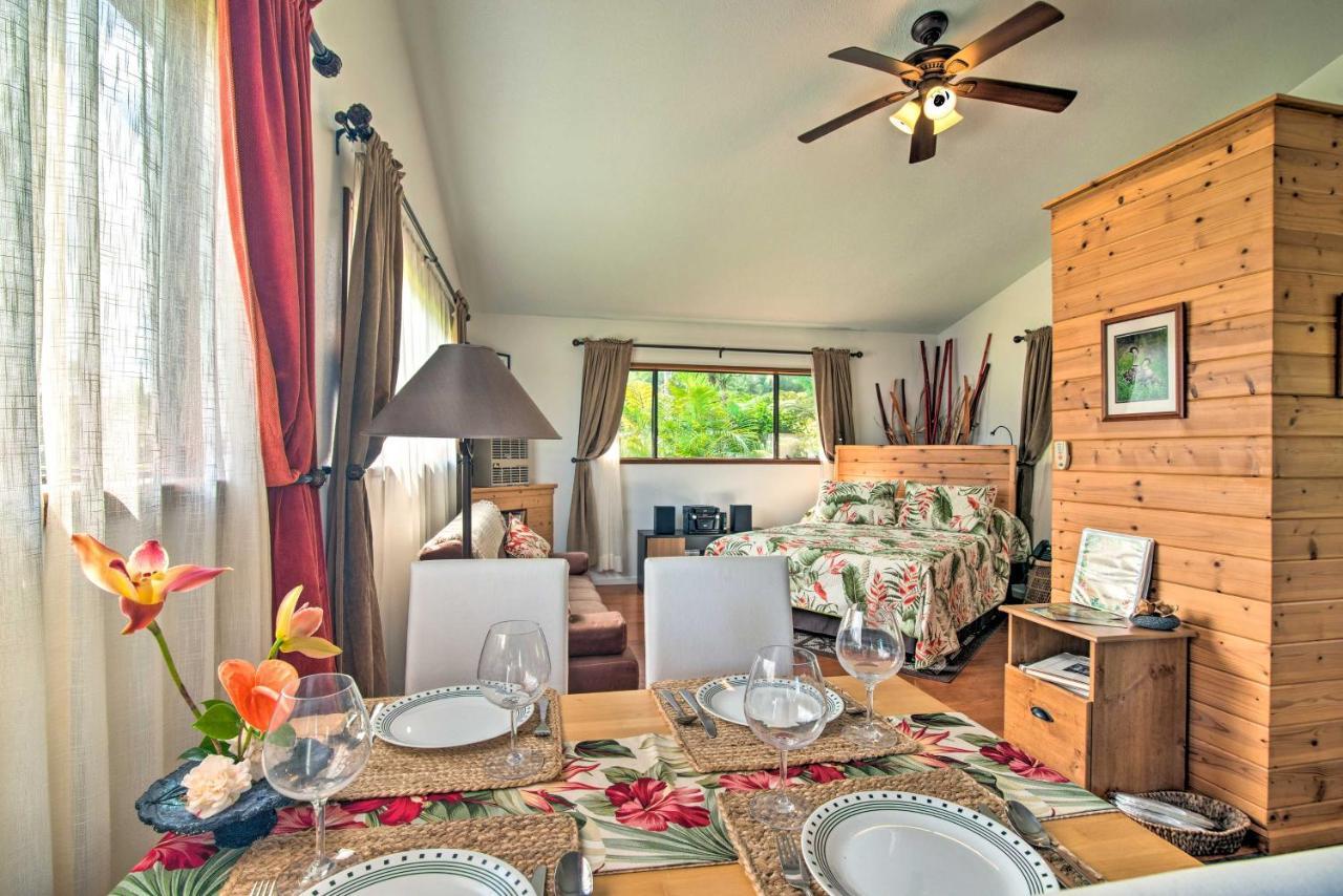 Fern Cottage Island Escape With Rainforest View! Volcano Bagian luar foto
