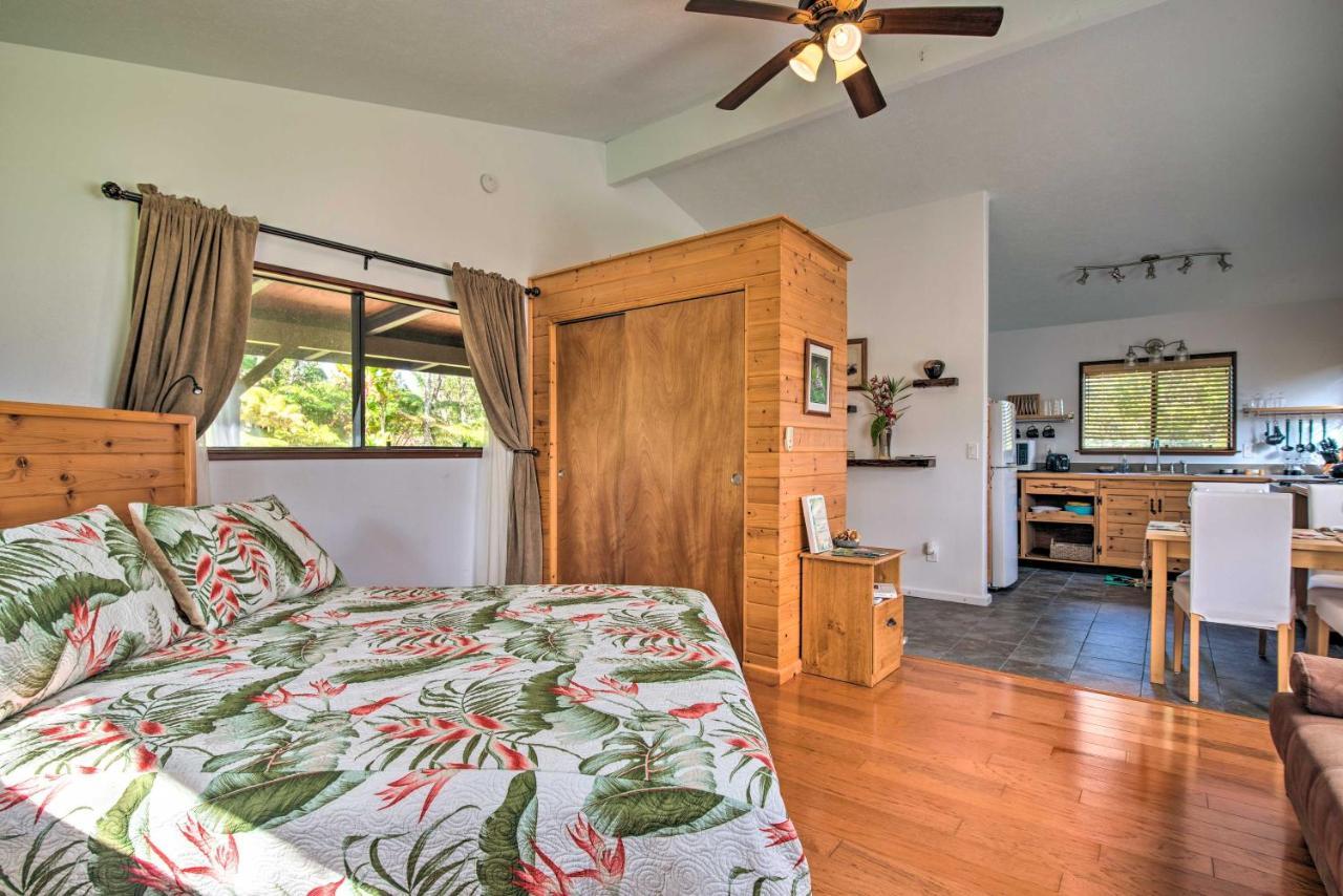Fern Cottage Island Escape With Rainforest View! Volcano Bagian luar foto