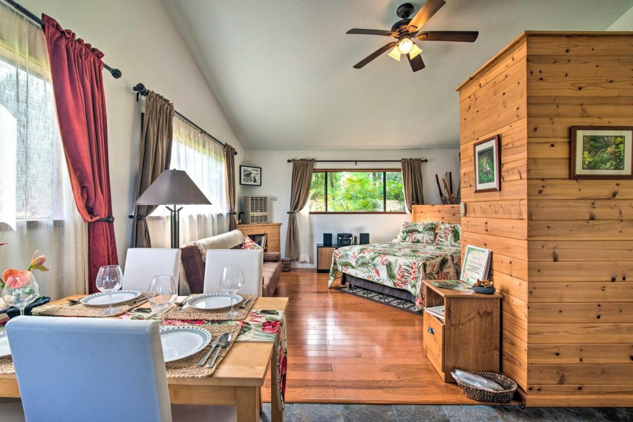 Fern Cottage Island Escape With Rainforest View! Volcano Bagian luar foto