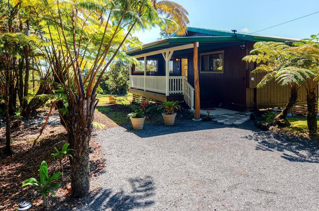 Fern Cottage Island Escape With Rainforest View! Volcano Bagian luar foto